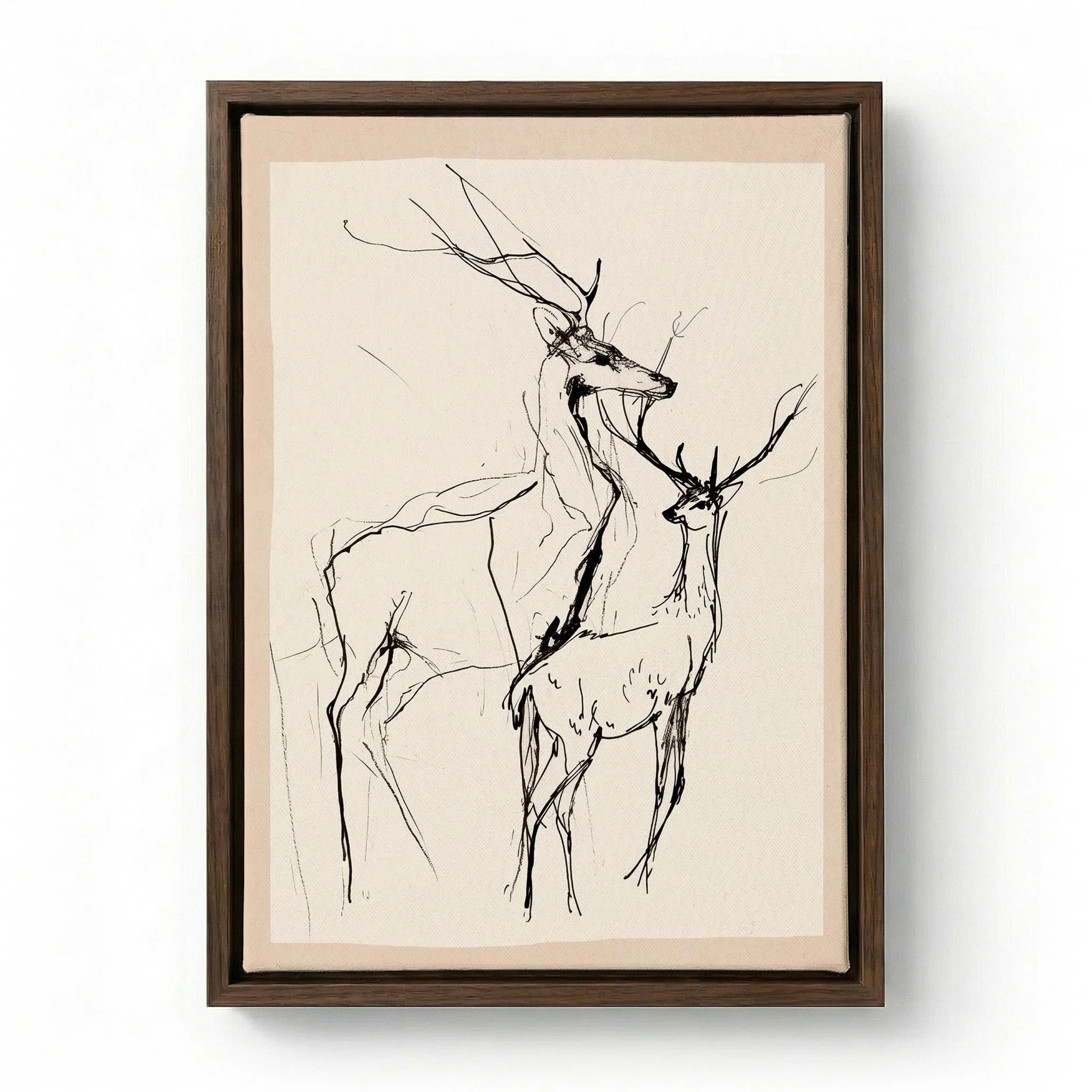 Graceful Deer Drawing by Nadjaa - Image 6