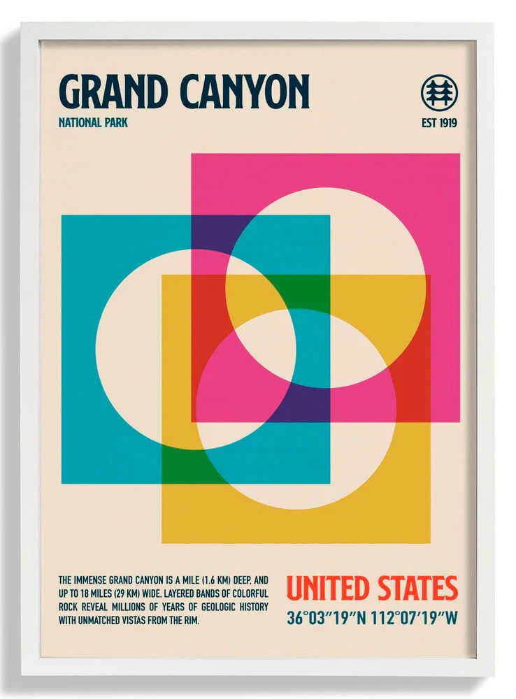 Grand Canyon National Park Travel Poster by Retrodrome - Image 5