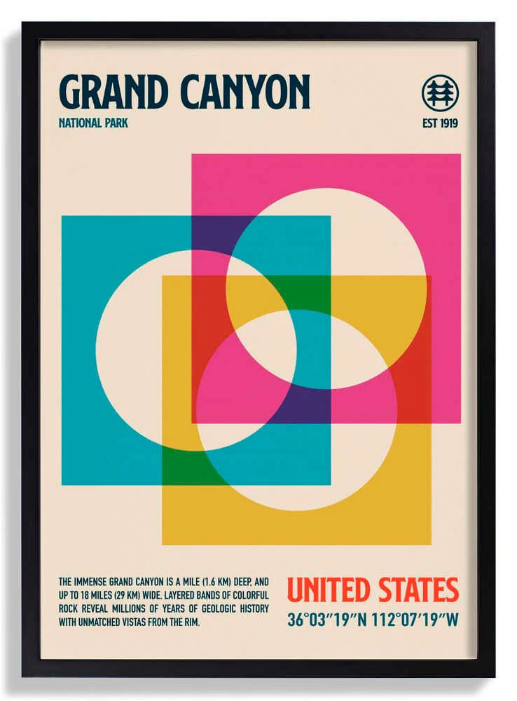 Grand Canyon National Park Travel Poster by Retrodrome - Image 6