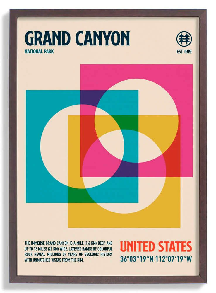 Grand Canyon National Park Travel Poster by Retrodrome - Image 7
