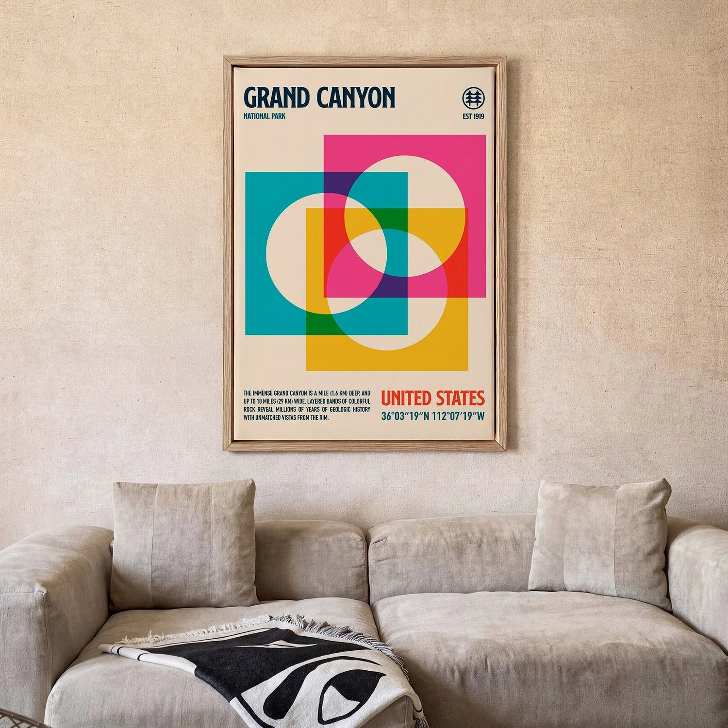 Grand Canyon National Park Travel Poster by Retrodrome - Image 2