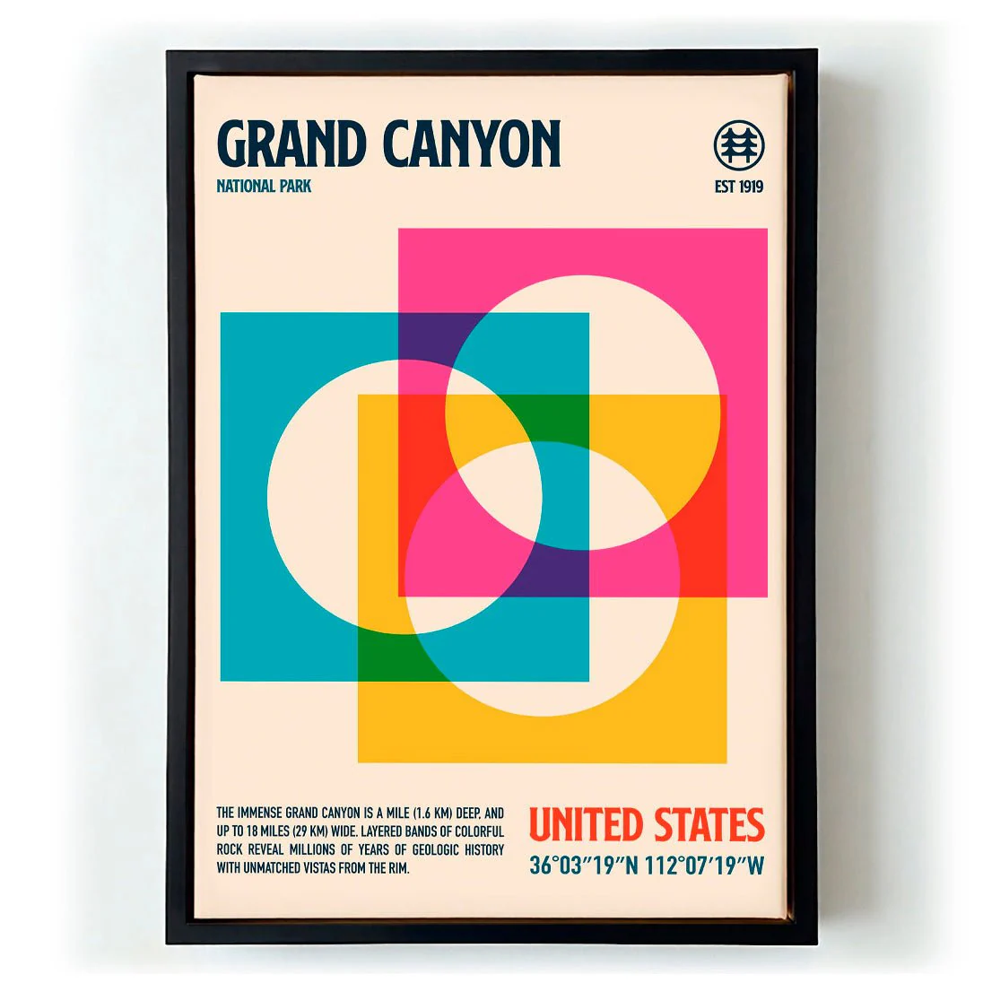 Grand Canyon National Park Travel Poster by Retrodrome - Image 5