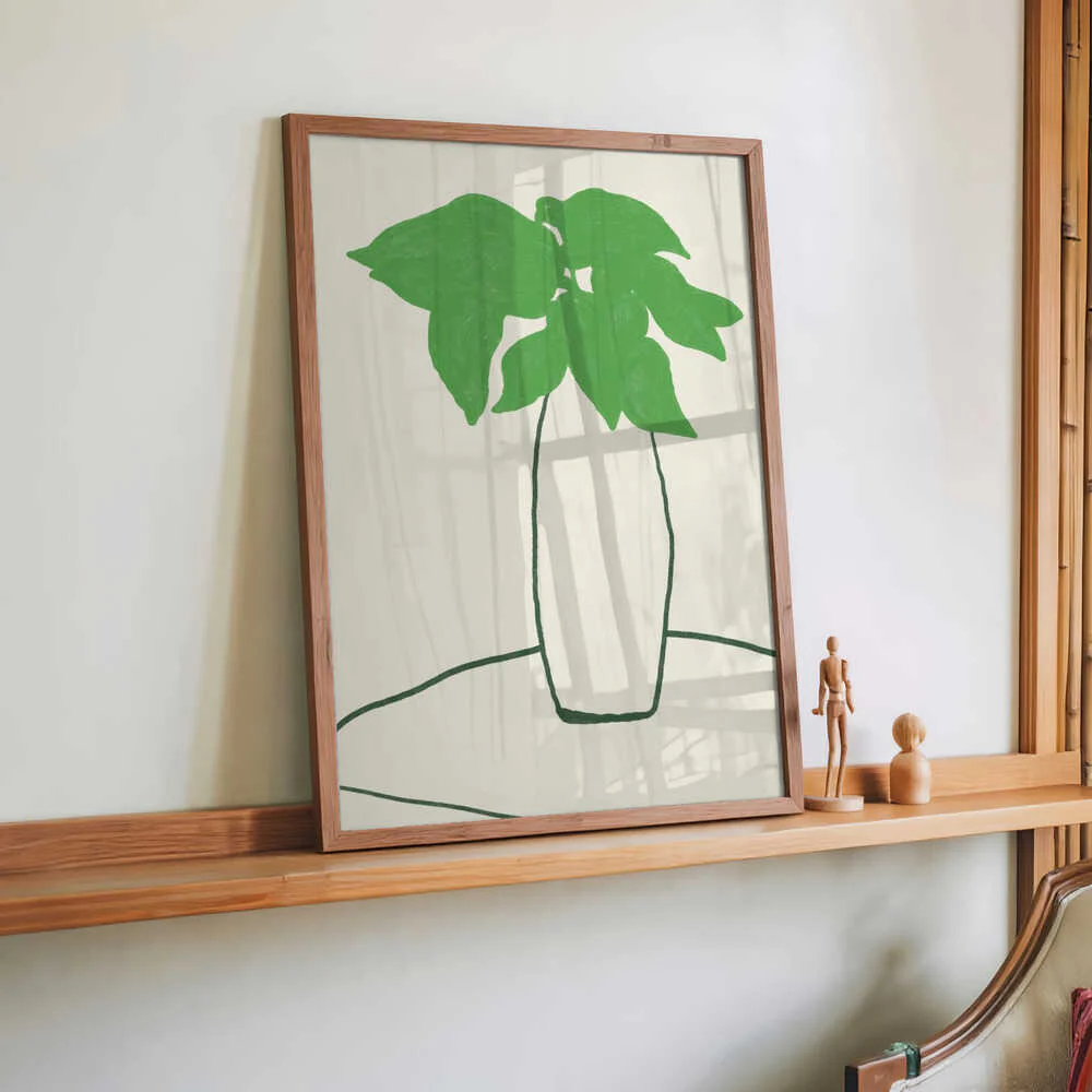 Green Leaves On The Table by Little Dean - Image 2