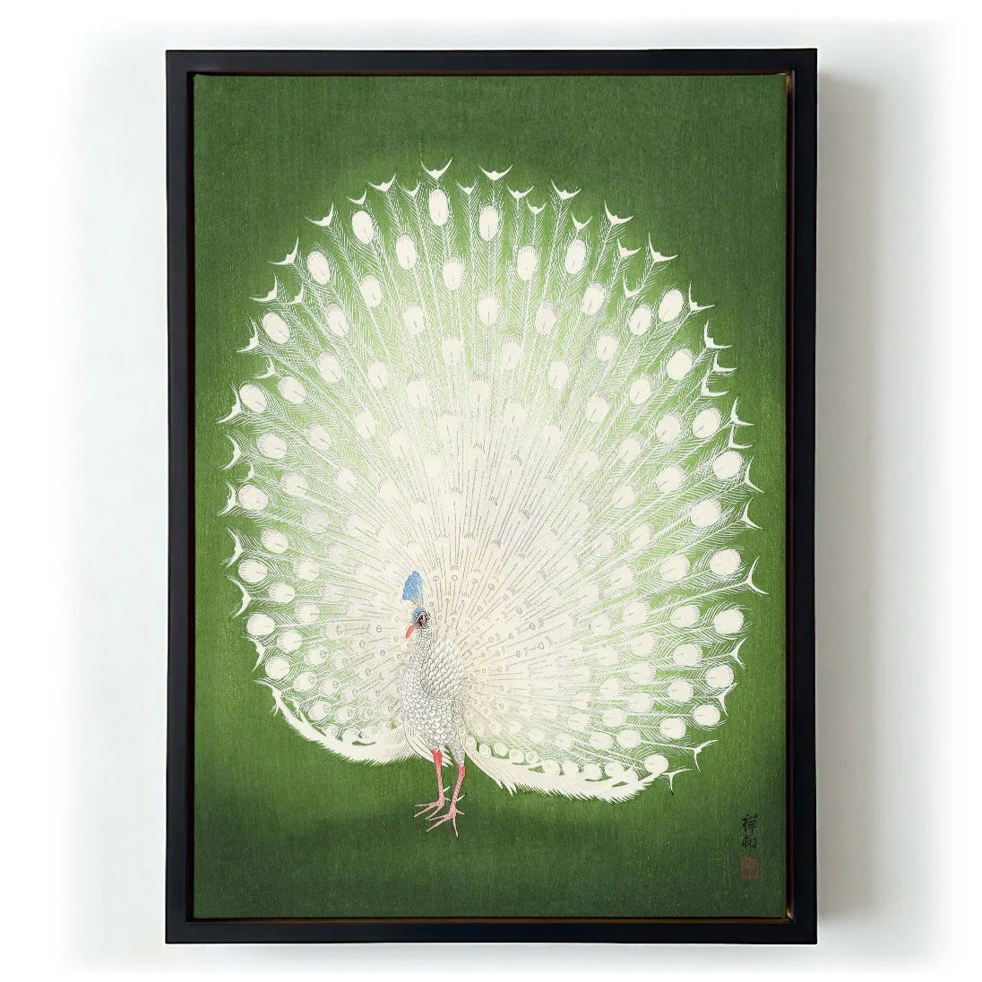Green Peacock by Koson - Image 5