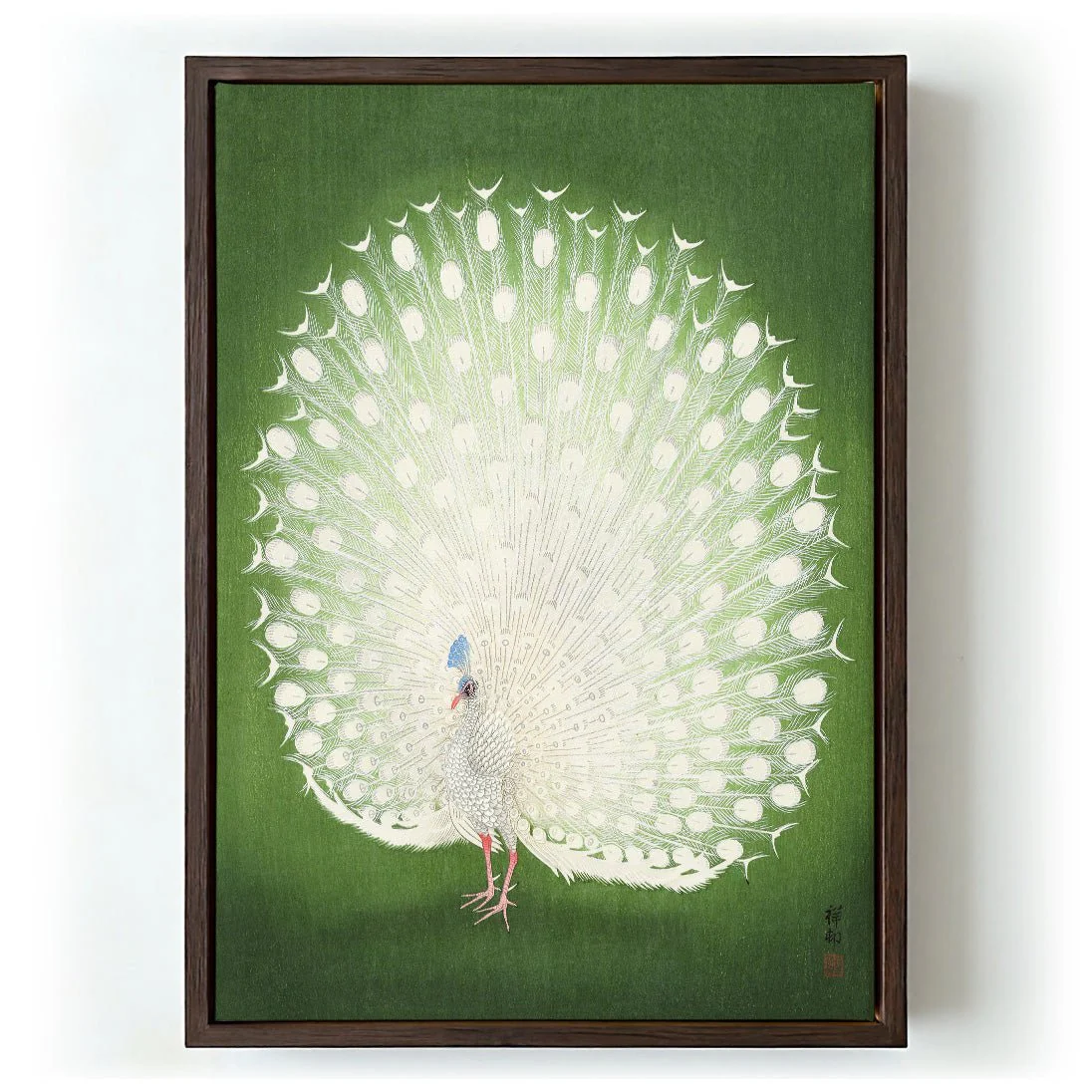 Green Peacock by Koson - Image 6