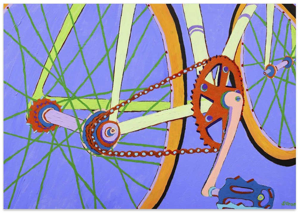 Green Spokes by Sue Graef - Image 8