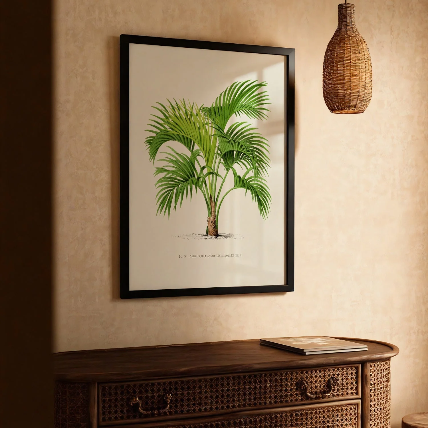 Grisebachia Belmoreana Palm Tree Art Print - Image 2