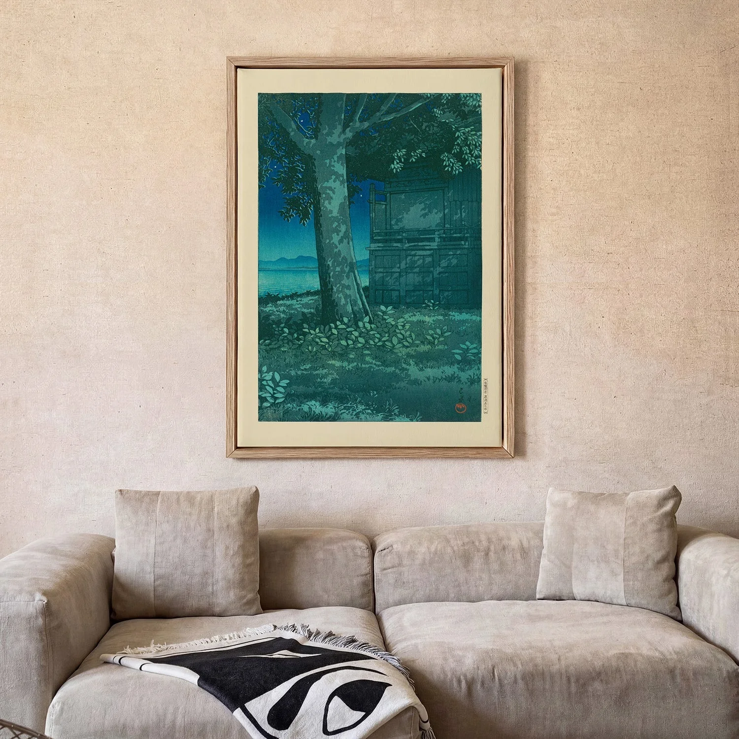 Hachirōgata Lagoon, Akita Art Print By Hasui - Image 2
