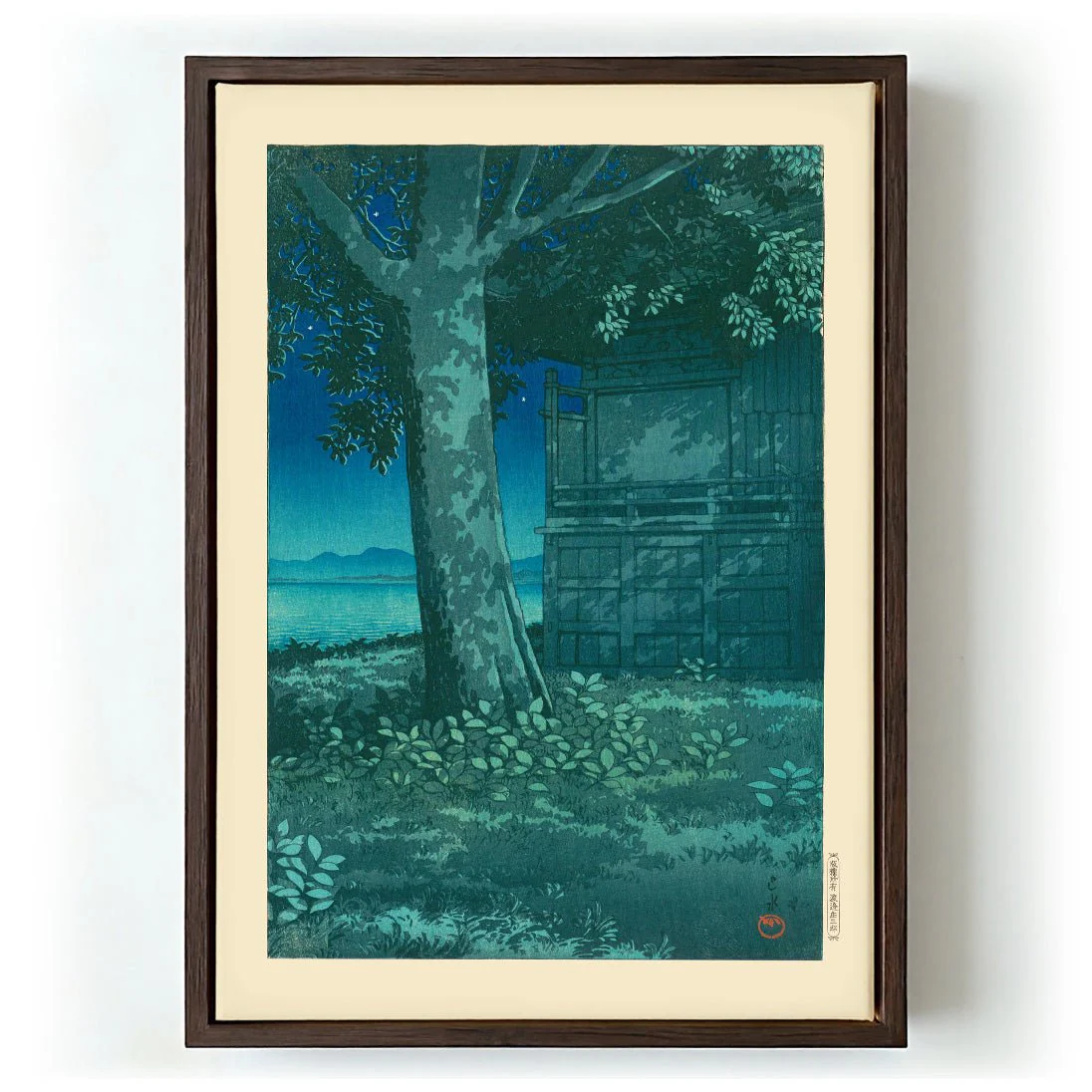 Hachirōgata Lagoon, Akita Art Print By Hasui - Image 6