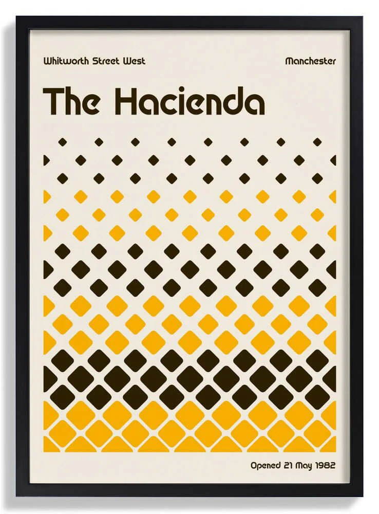 Hacienda Poster by Retrodrome - Image 6