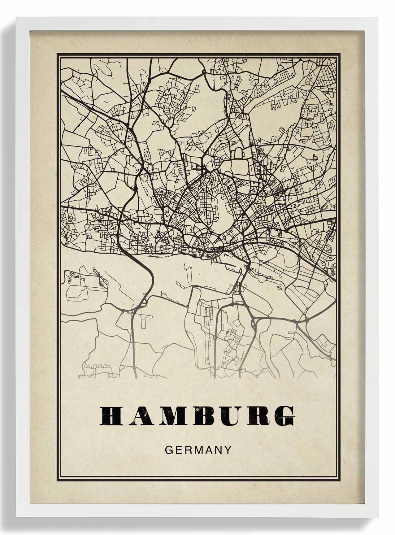 Hamburg City Sepia - Image 5