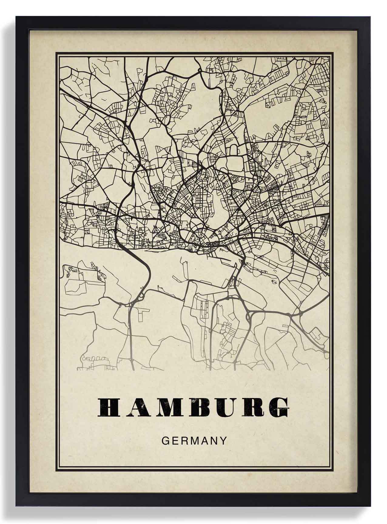 Hamburg City Sepia - Image 6