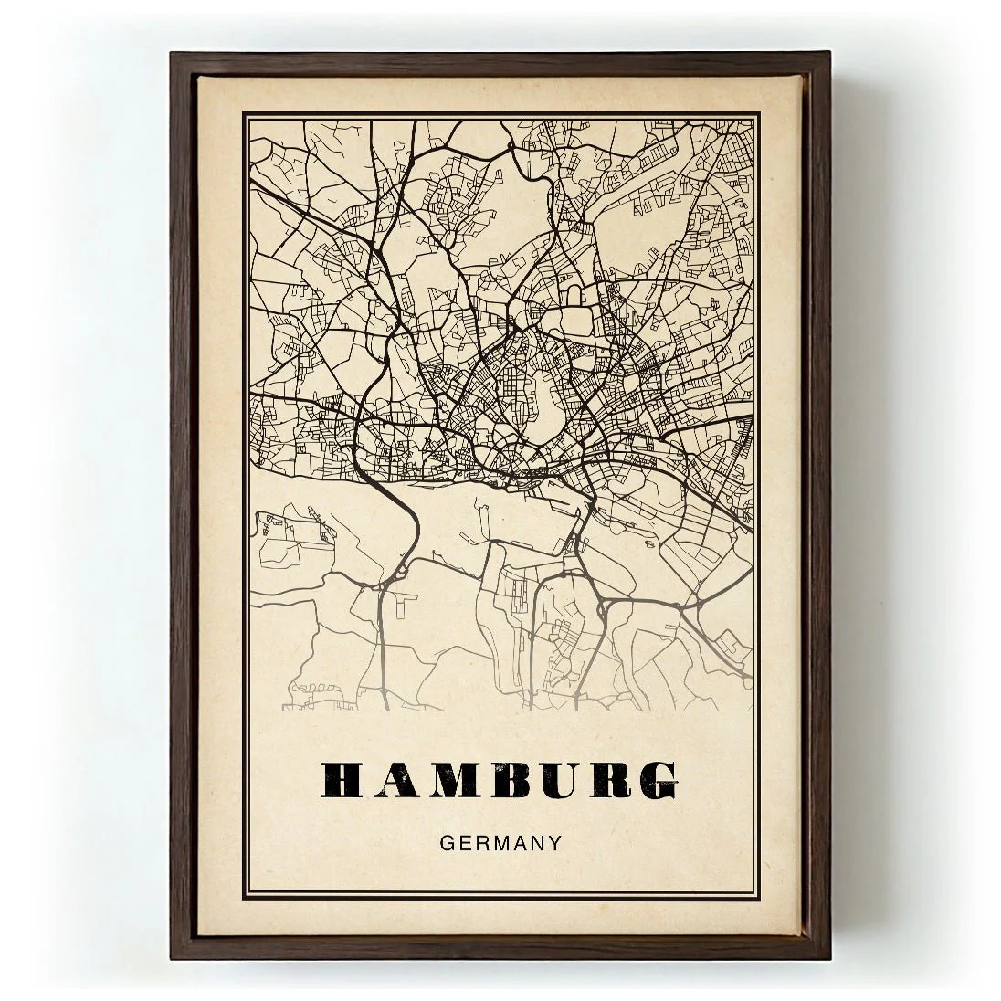 Hamburg City Sepia - Image 5