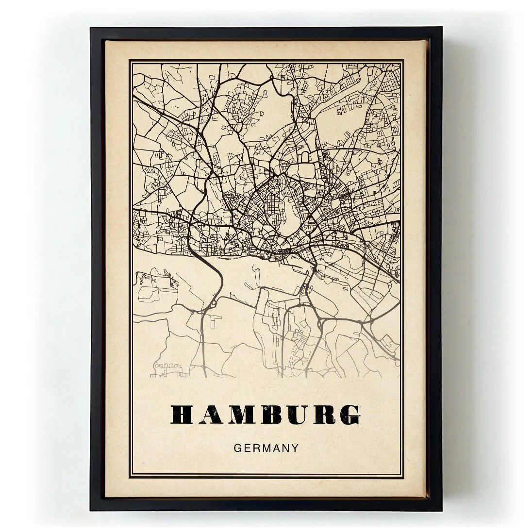 Hamburg City Sepia - Image 6