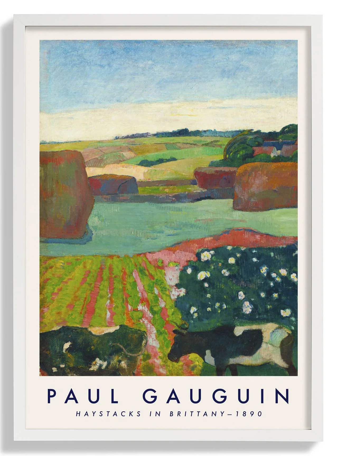 Haystacks In Brittany by Paul Gauguin - Image 5