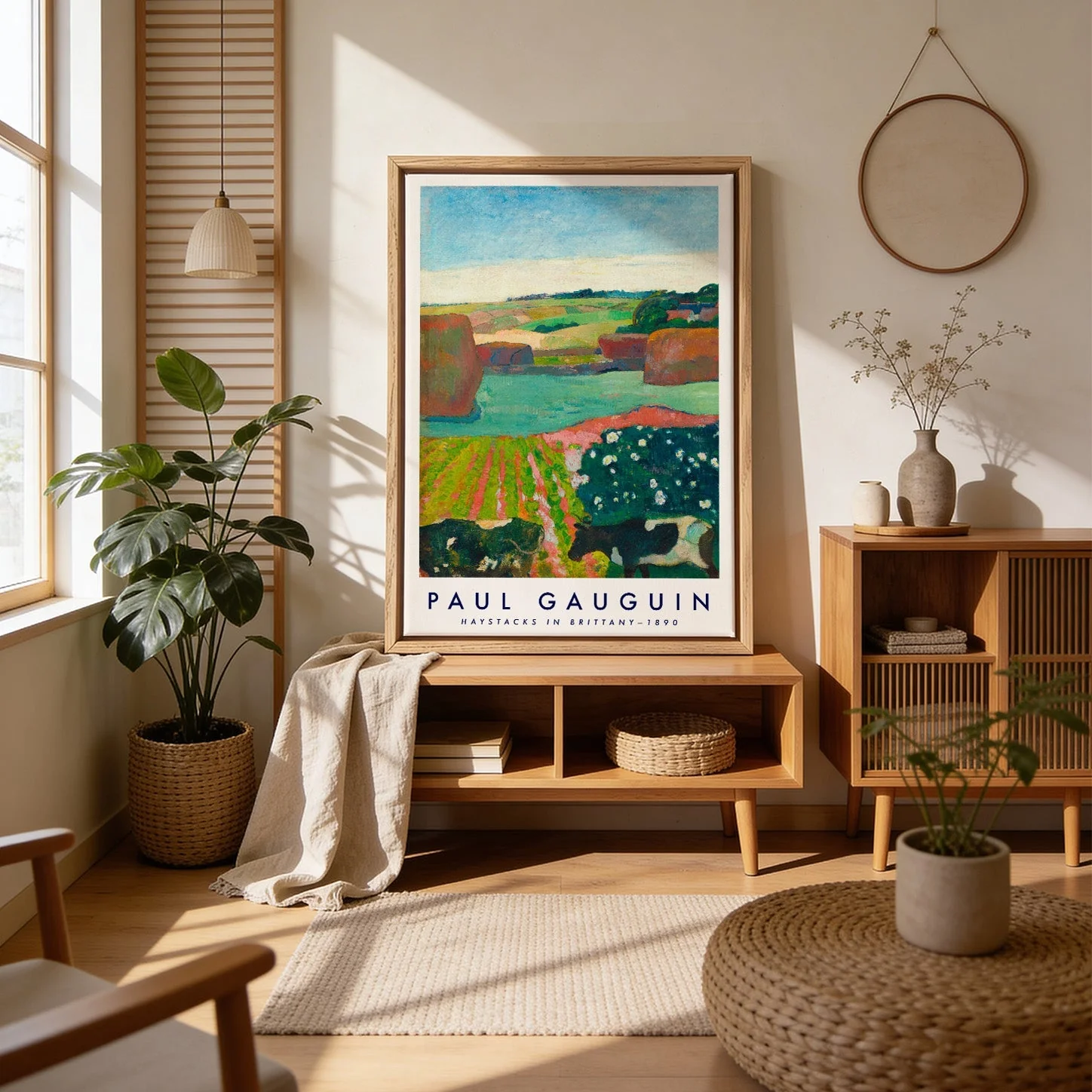 Haystacks In Brittany by Paul Gauguin - Image 4