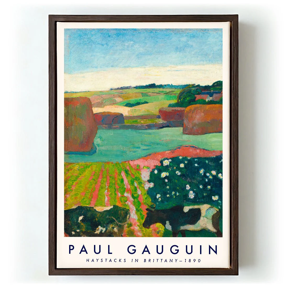 Haystacks In Brittany by Paul Gauguin - Image 5
