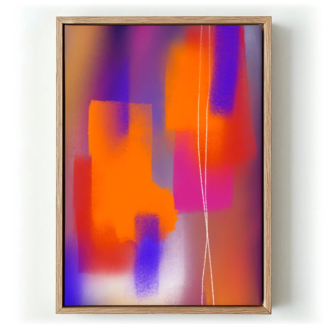 Haze Abstract Art Print