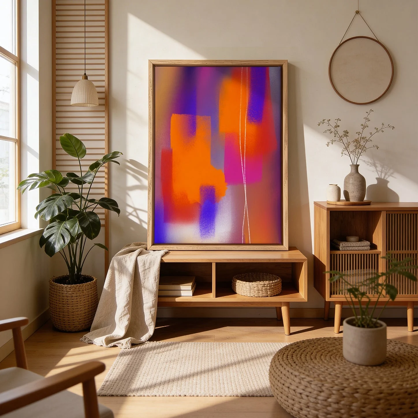 Haze Abstract Art Print - Image 4