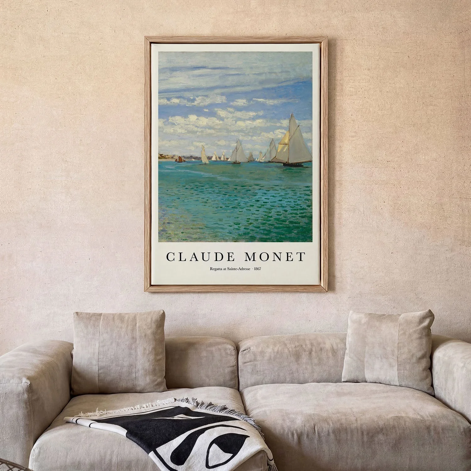 Regatta at Sainte Adrese by Claude Monet - Image 2