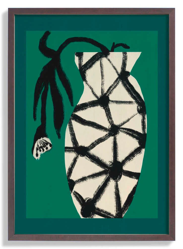 Hexagon Vase In Green by Little Dean - Image 7