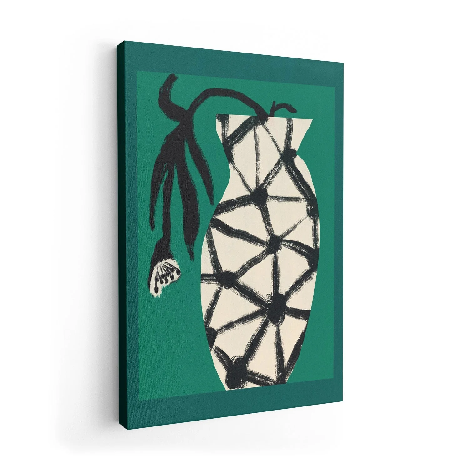 Hexagon Vase In Green by Little Dean - Image 7