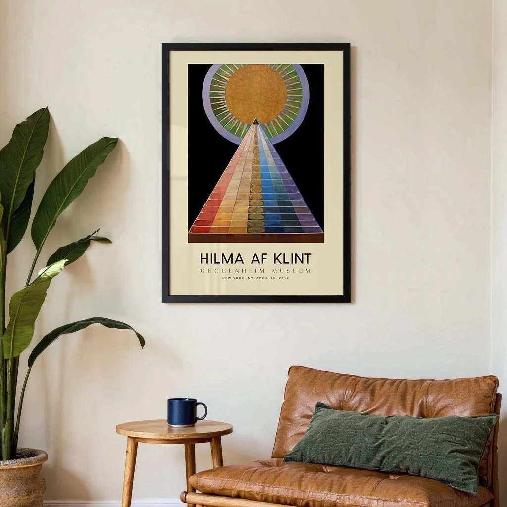 Hilma Af Klint Exhibition Alterpiece Nr 1 - Image 3