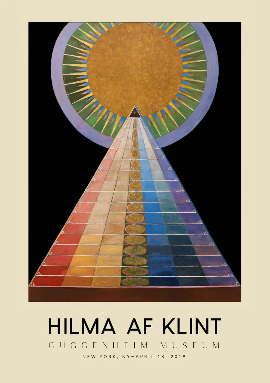 Hilma Af Klint Exhibition Alterpiece Nr 1 - Image 8