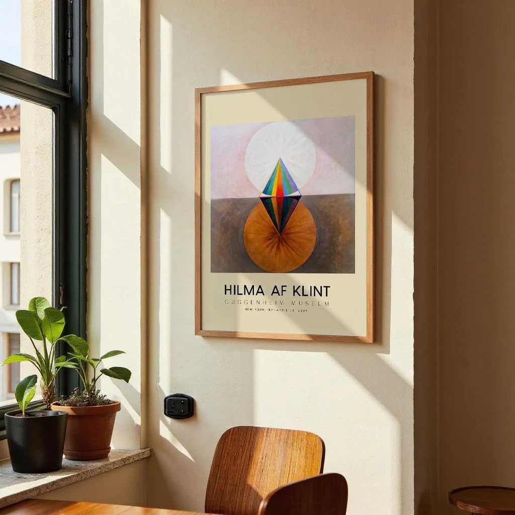 Hilma Af Klint Exhibition The Swan Nr 12 - Image 2