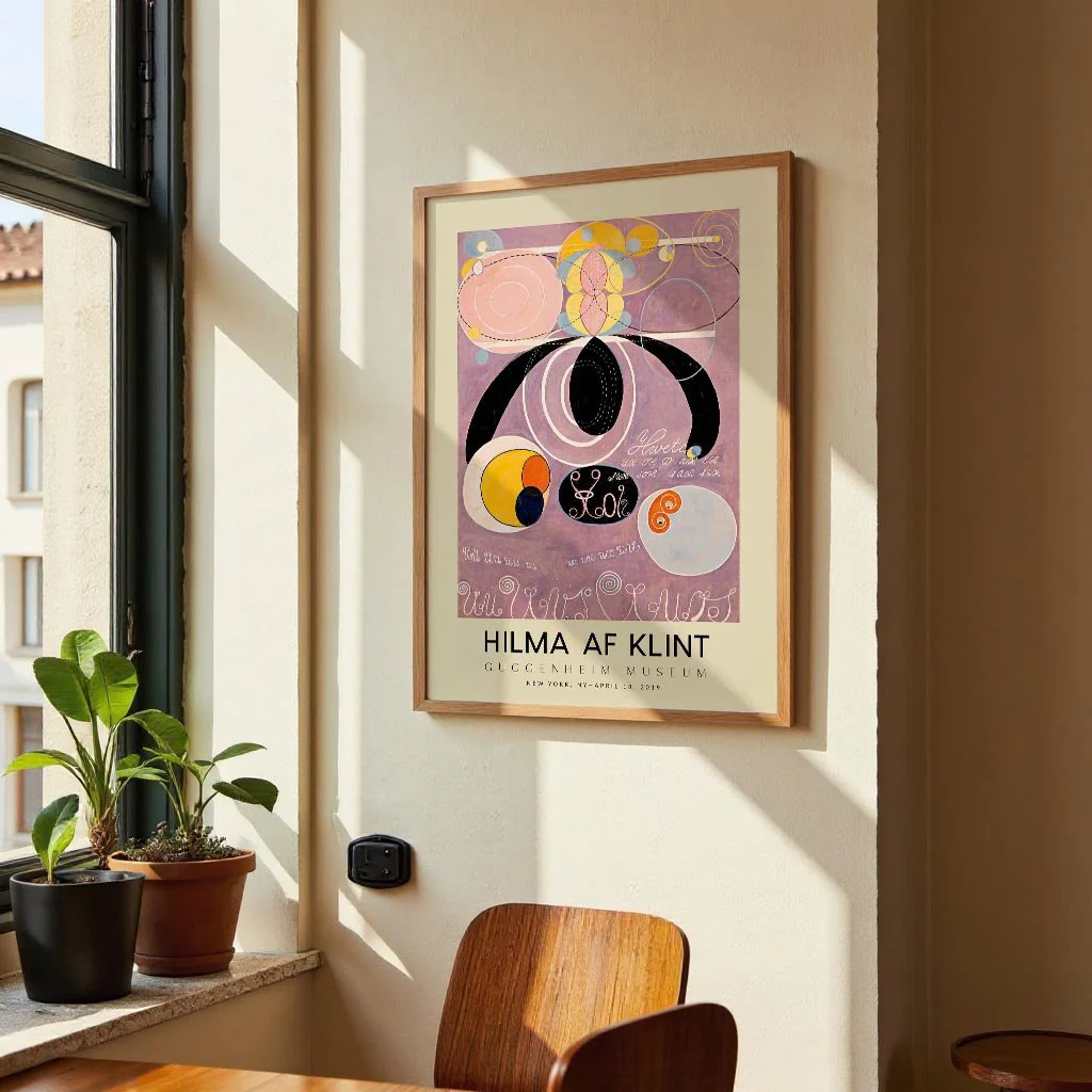 Hilma Af Klint Exhibition The Ten Largest Nr 6 - Image 2