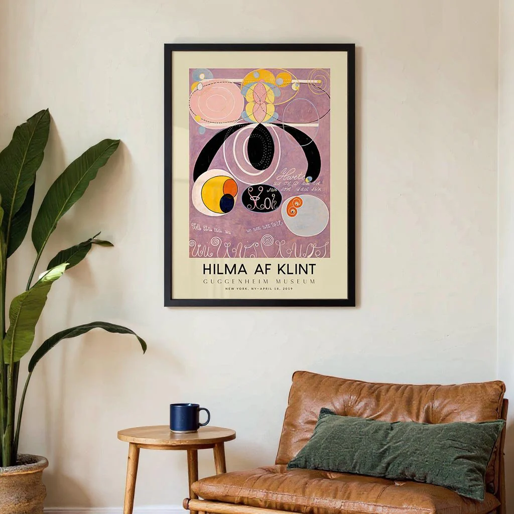 Hilma Af Klint Exhibition The Ten Largest Nr 6 - Image 3