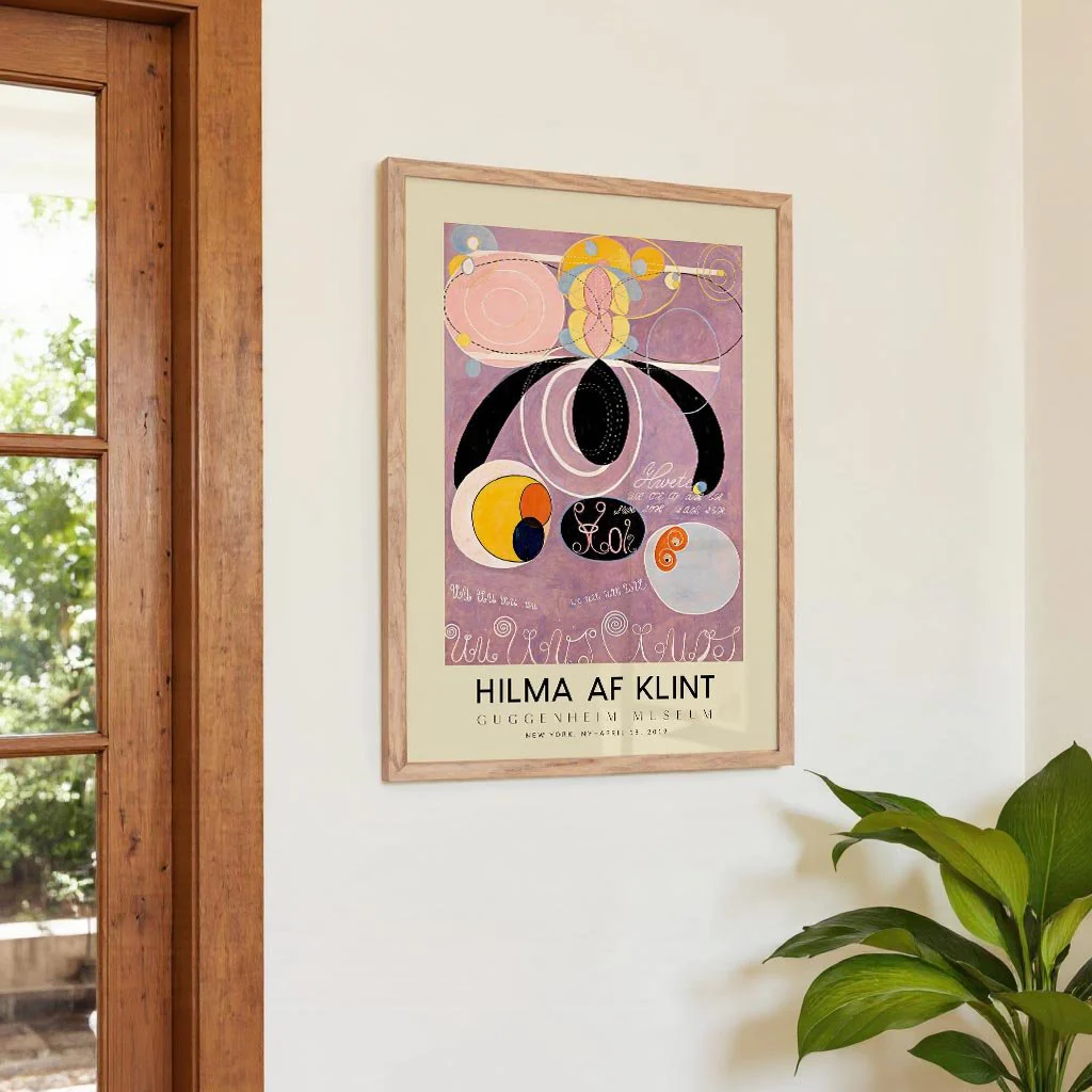 Hilma Af Klint Exhibition The Ten Largest Nr 6 - Image 4