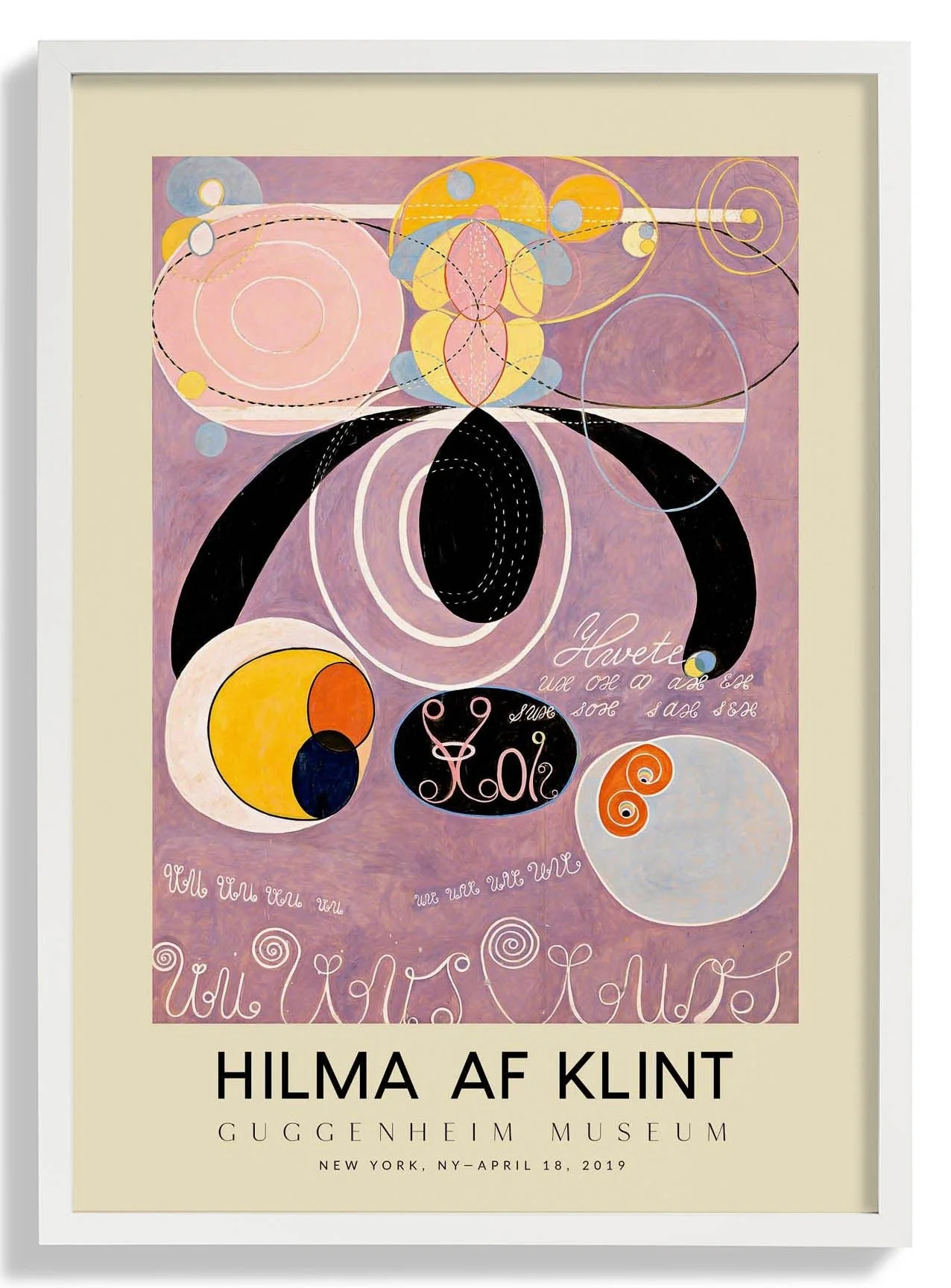 Hilma Af Klint Exhibition The Ten Largest Nr 6 - Image 5