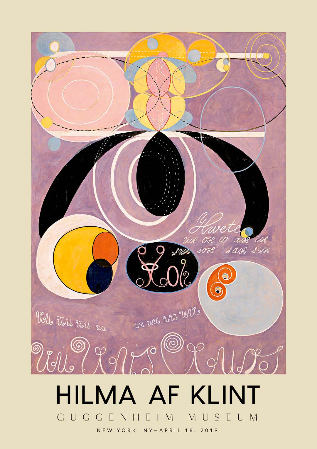Hilma Af Klint Exhibition The Ten Largest Nr 6 - Image 8