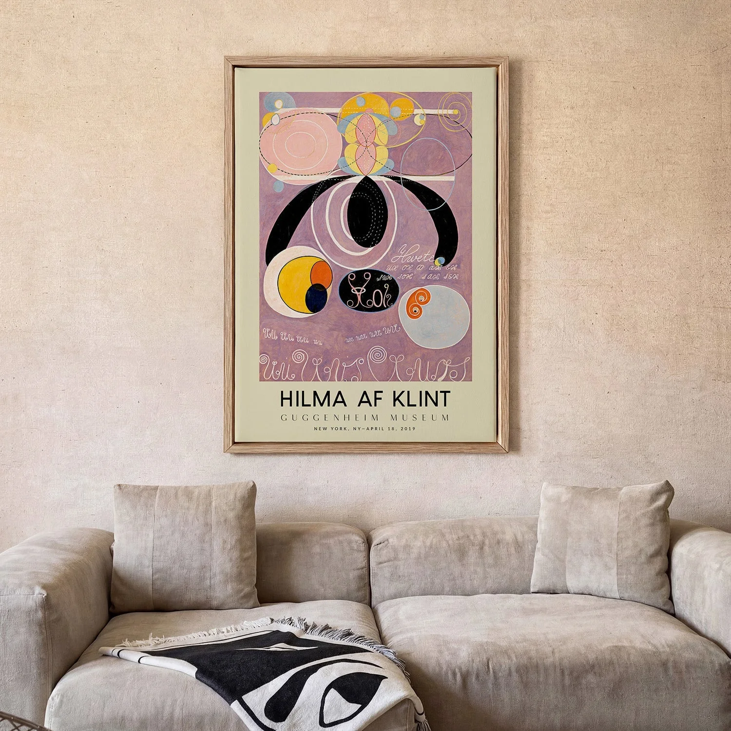 Hilma Af Klint Exhibition The Ten Largest Nr 6 - Image 2