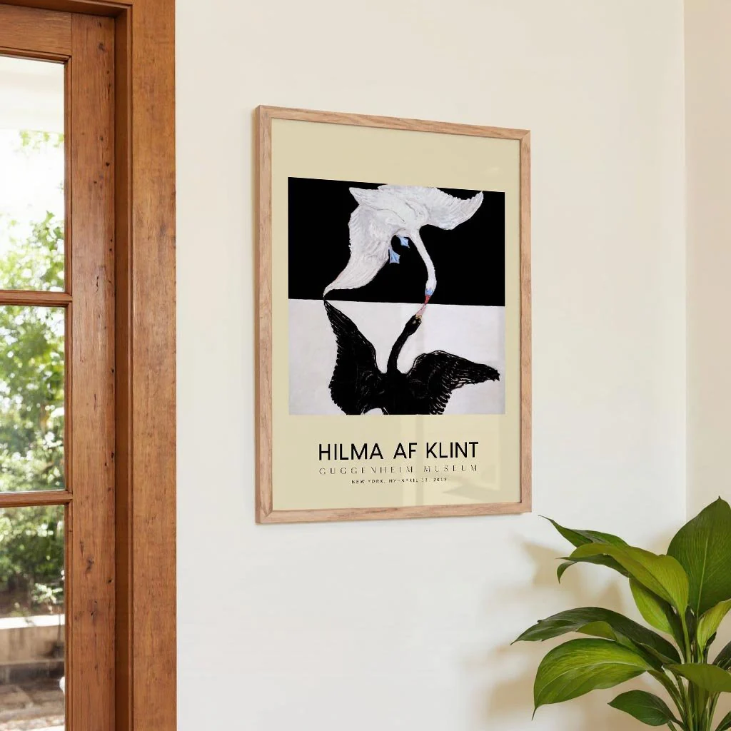 Hilma Af Klint Exhibition The Swan Nr 1 - Image 4