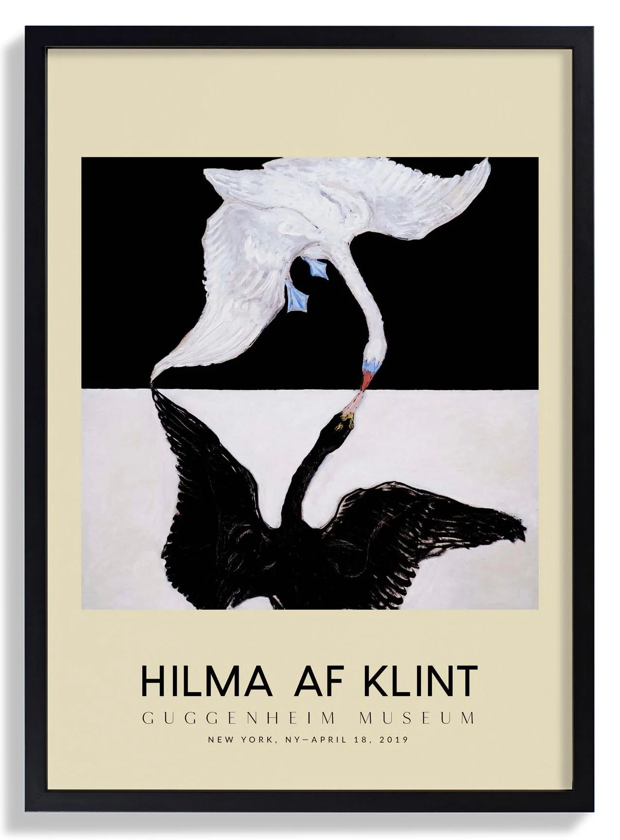 Hilma Af Klint Exhibition The Swan Nr 1 - Image 6
