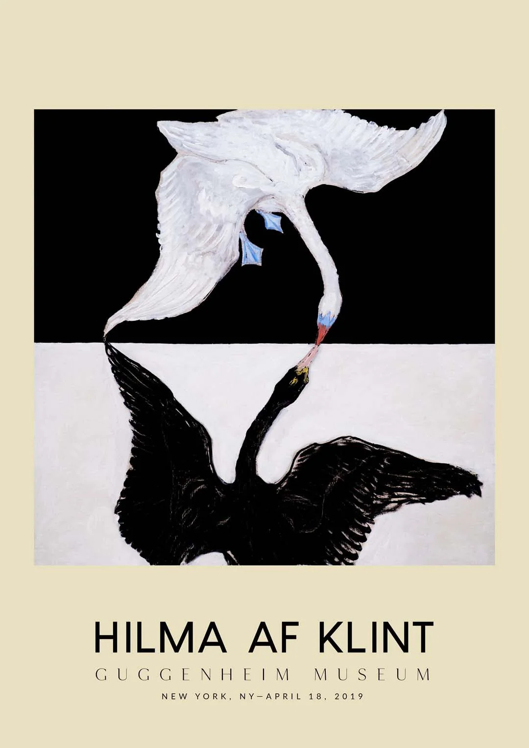 Hilma Af Klint Exhibition The Swan Nr 1 - Image 8