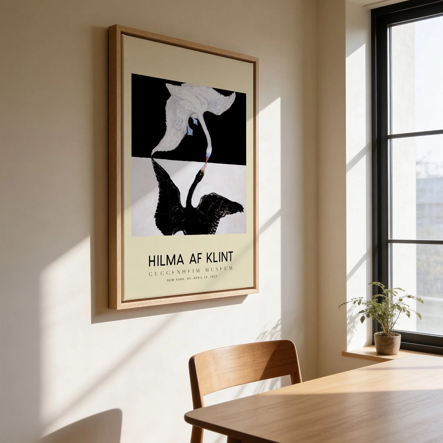 Hilma Af Klint Exhibition The Swan Nr 1 - Image 3