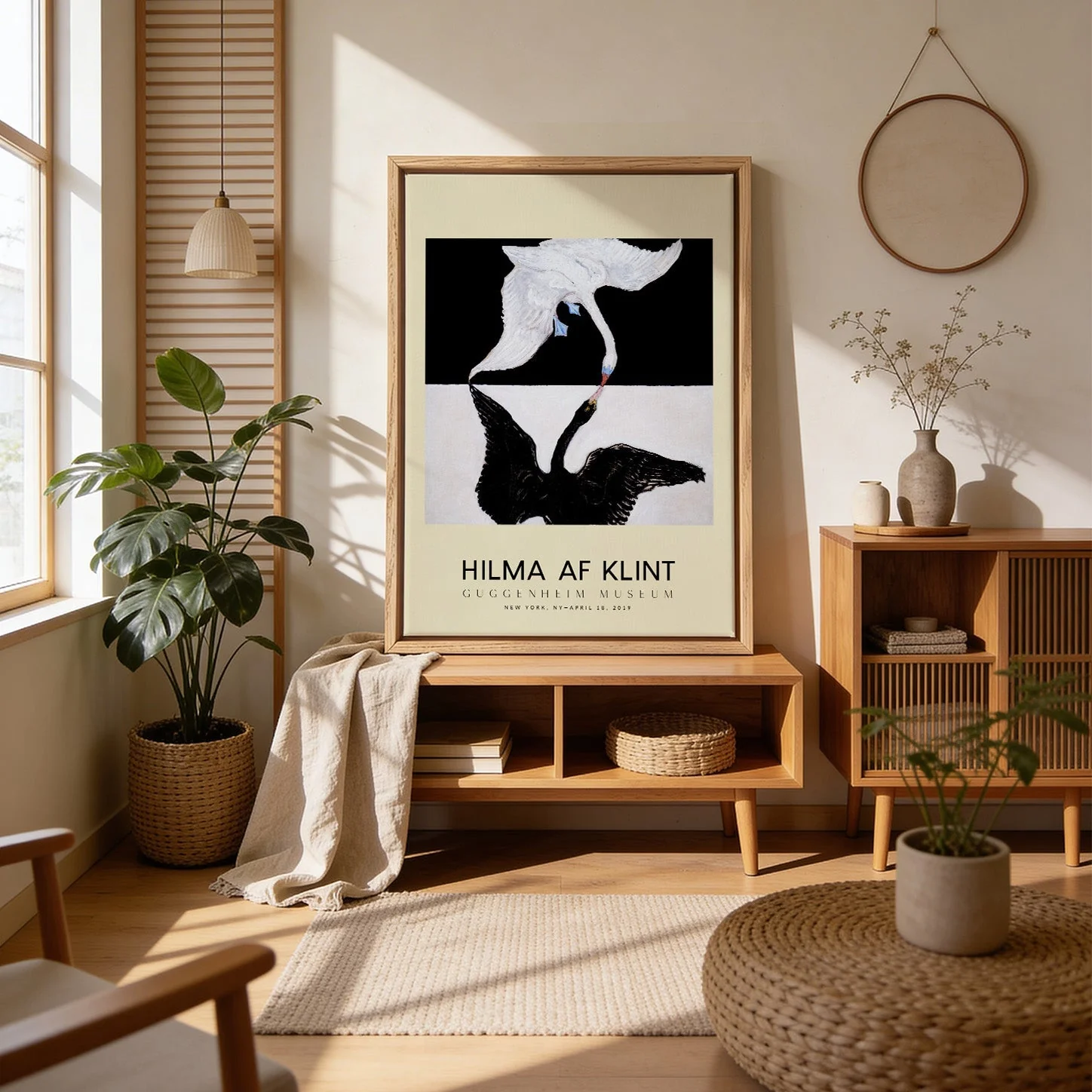 Hilma Af Klint Exhibition The Swan Nr 1 - Image 4