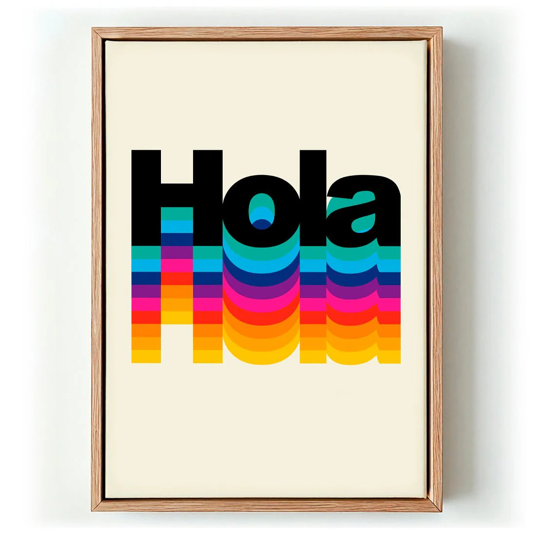 Hola Art Print