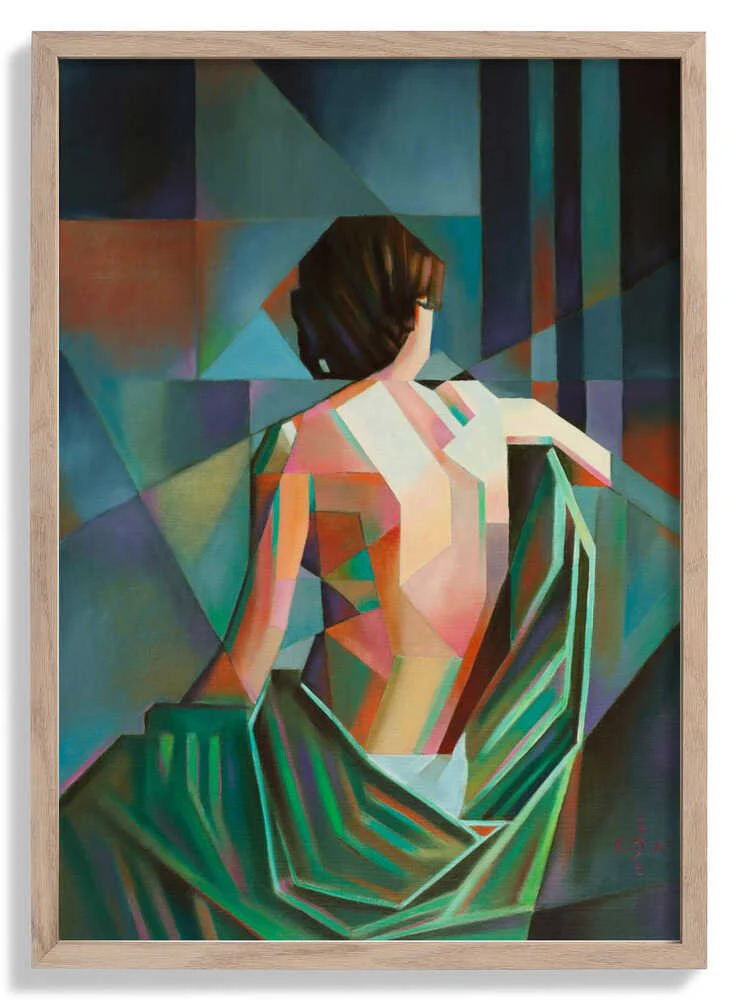 Homage to Eugène Durieu’s Seated Female Nude by Corné Akkers