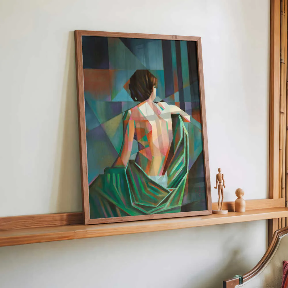 Homage to Eugène Durieu’s Seated Female Nude by Corné Akkers - Image 2
