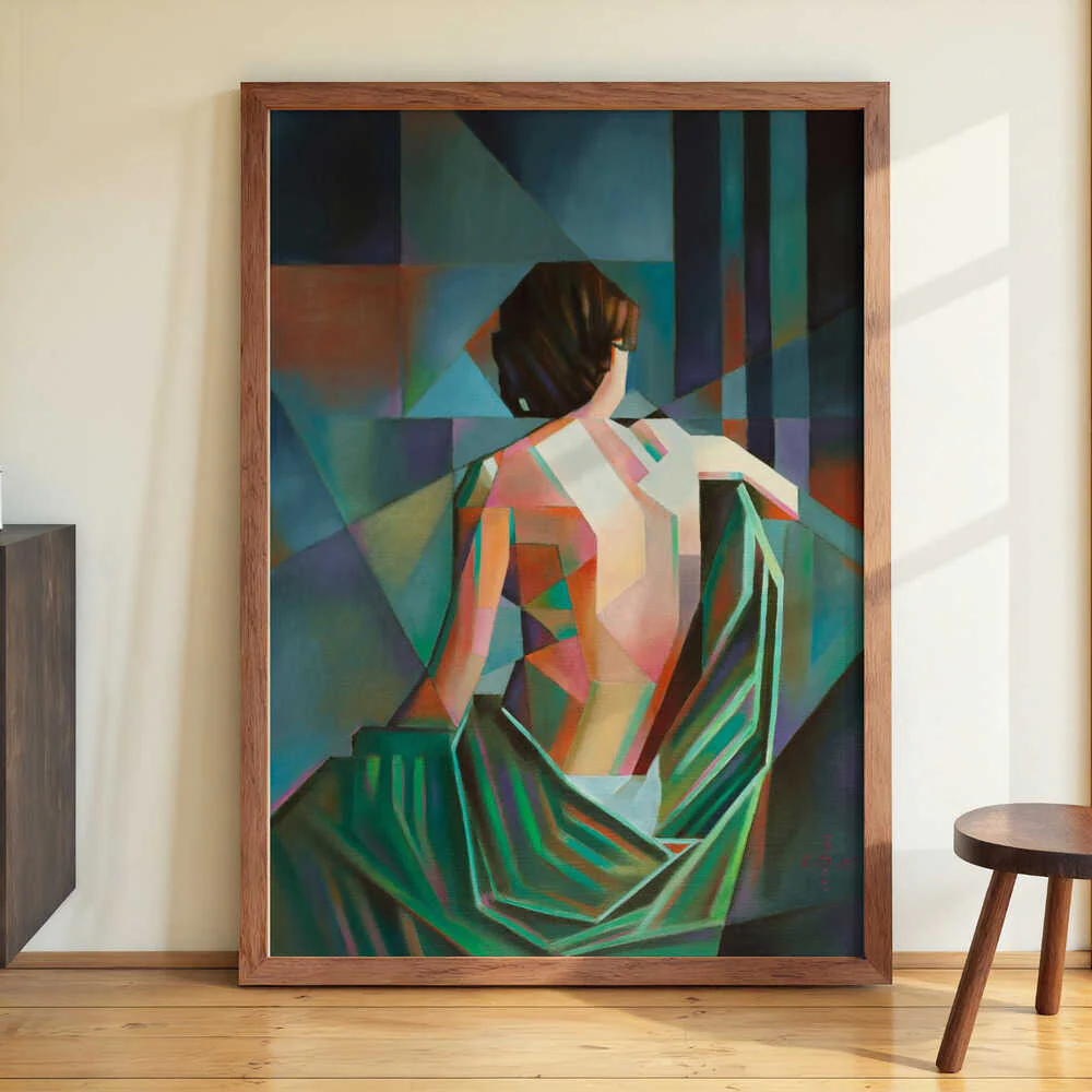 Homage to Eugène Durieu’s Seated Female Nude by Corné Akkers - Image 3