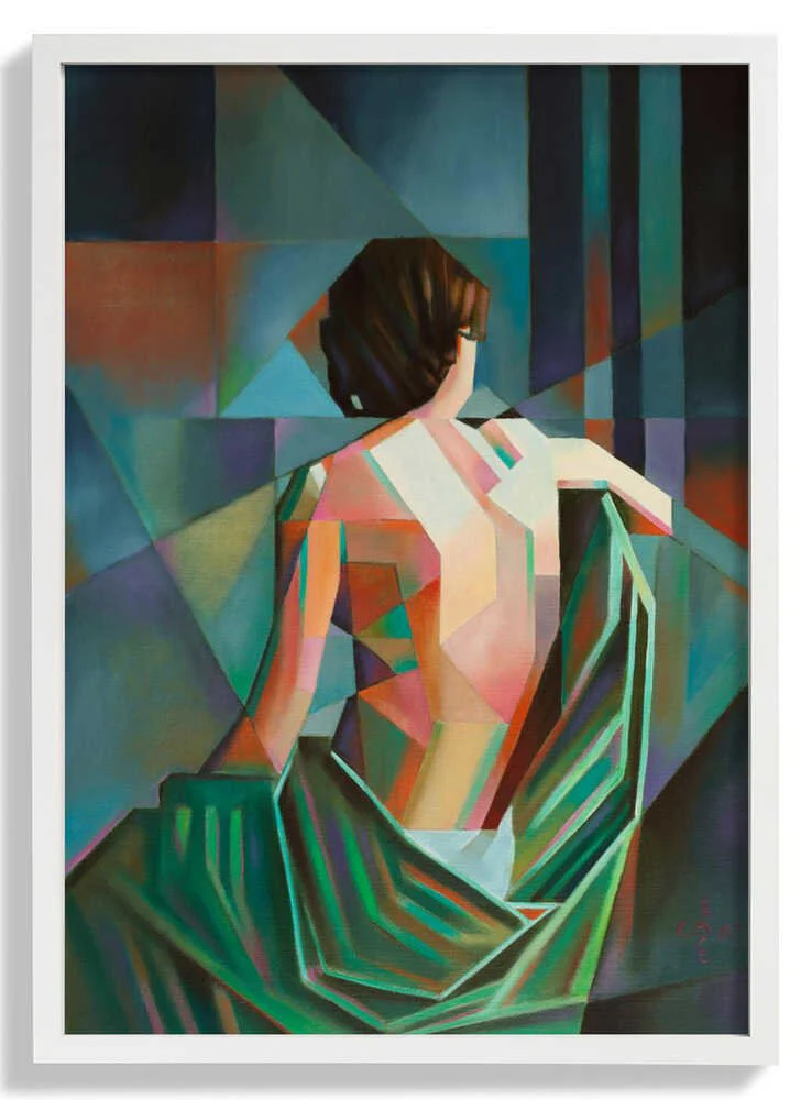 Homage to Eugène Durieu’s Seated Female Nude by Corné Akkers - Image 5