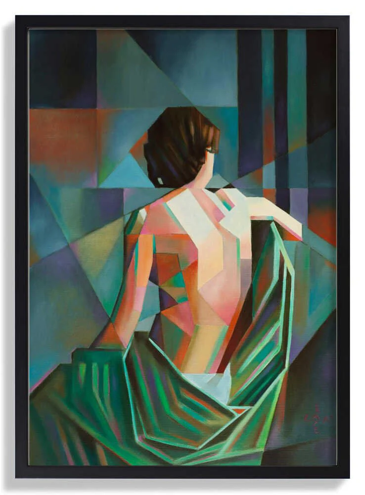 Homage to Eugène Durieu’s Seated Female Nude by Corné Akkers - Image 6