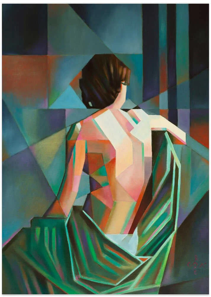 Homage to Eugène Durieu’s Seated Female Nude by Corné Akkers - Image 8