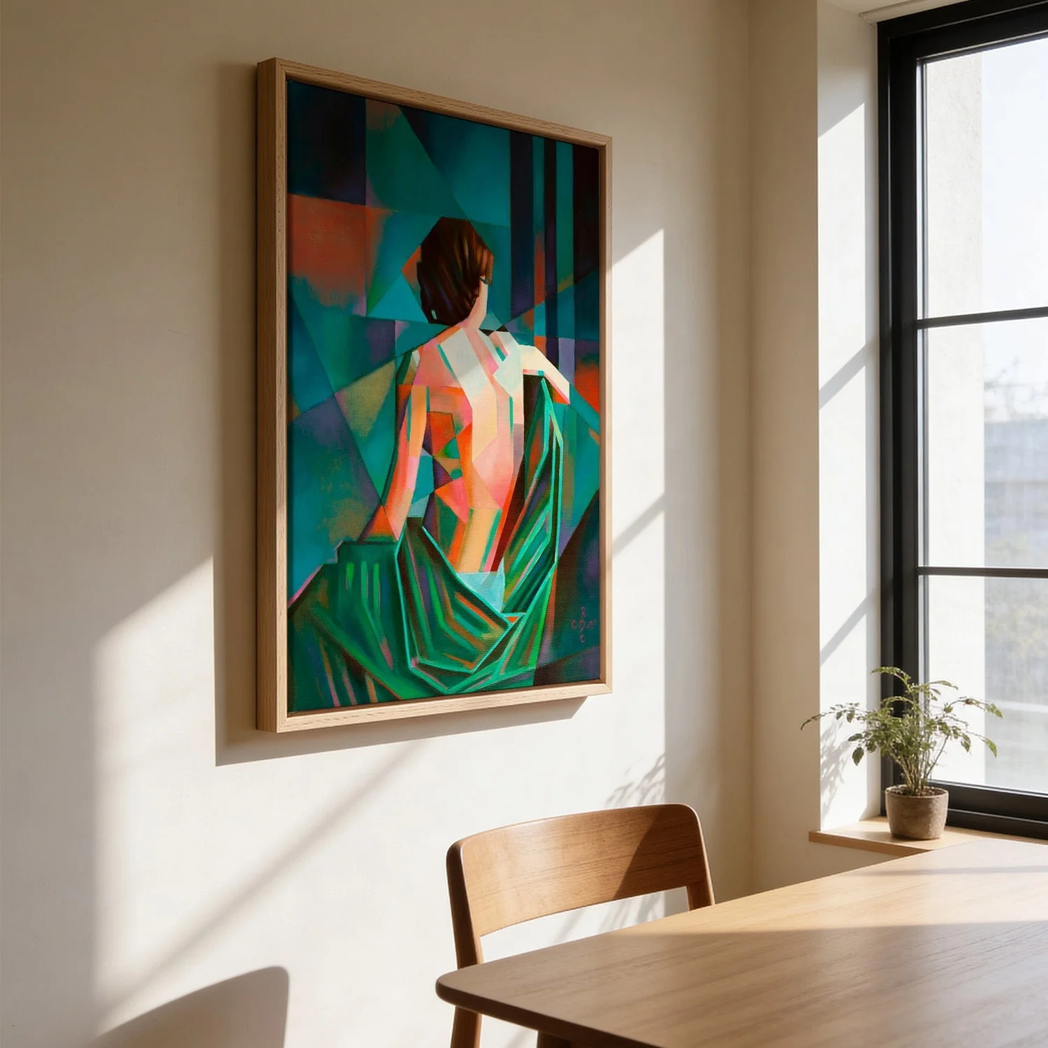 Homage to Eugène Durieu’s Seated Female Nude by Corné Akkers - Image 3