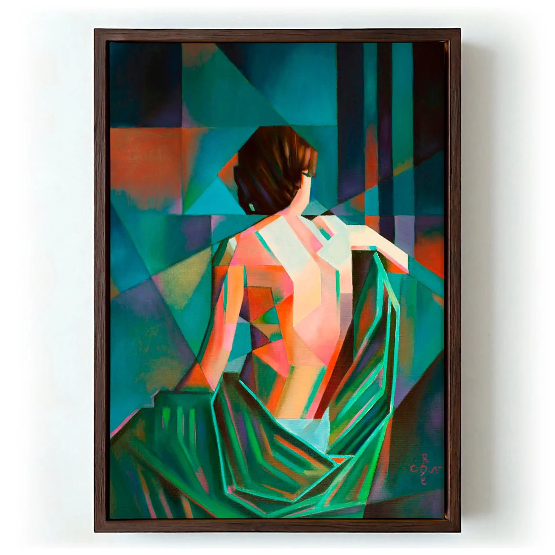 Homage to Eugène Durieu’s Seated Female Nude by Corné Akkers - Image 6