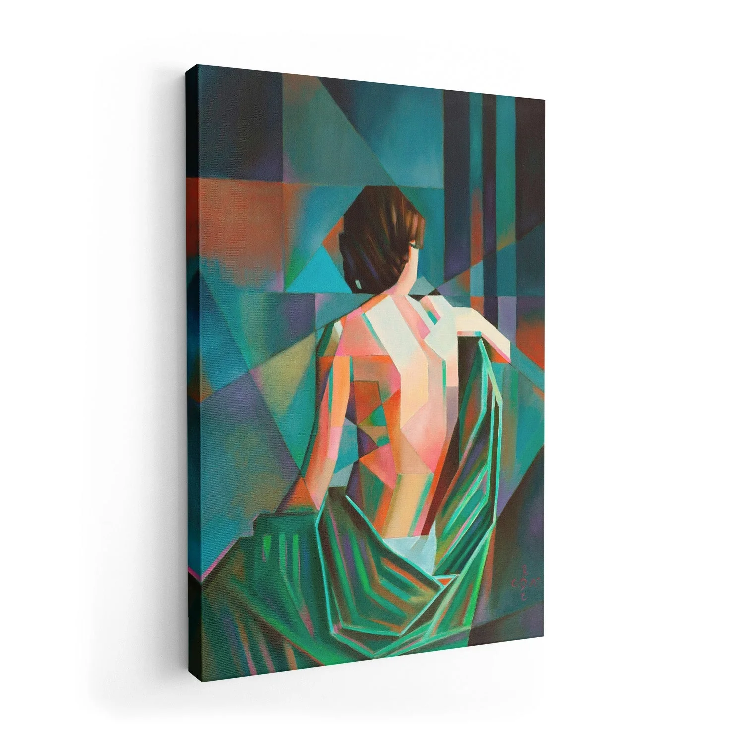 Homage to Eugène Durieu’s Seated Female Nude by Corné Akkers - Image 7